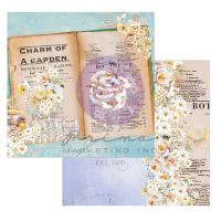 Prima Marketing In Full Bloom 12x12 Inch Paper Pad (668495)